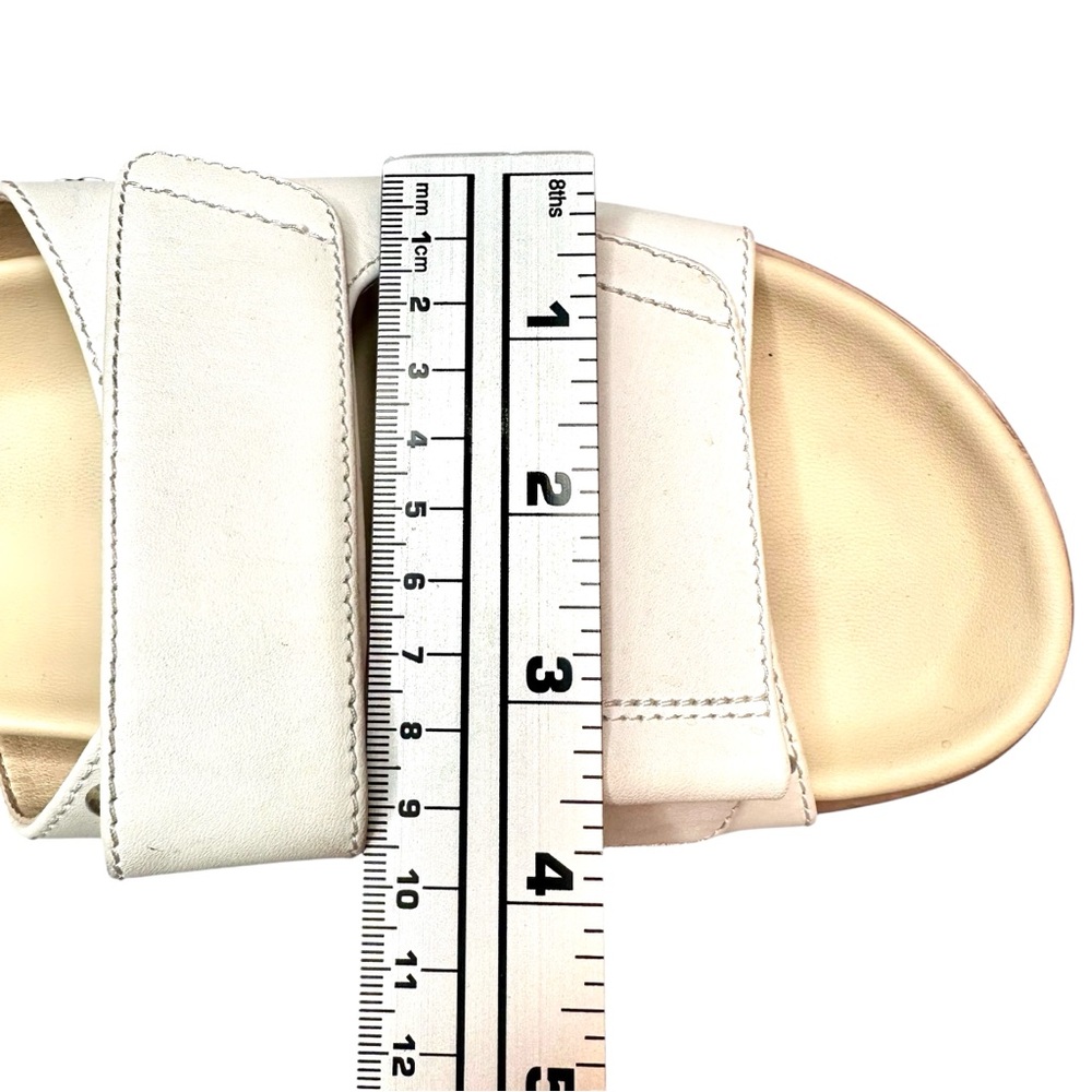 Sam Edelman Leather Slides Eliana White Adjustable Lug Sole Women’s Size 8.5 US - Picture 10 of 10
